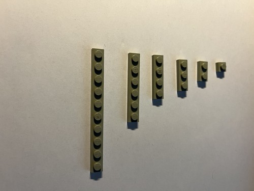 Lego platte 1 - 1, x