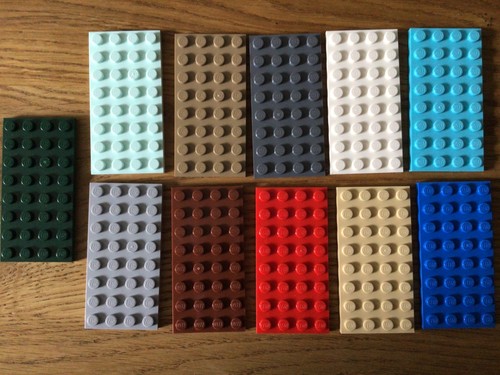 Lego platte basic - basic, 8x4