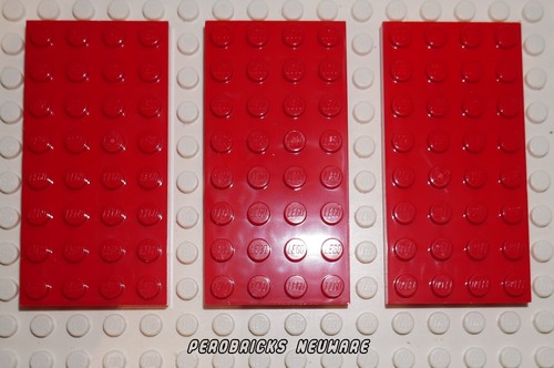 Lego basic platten rot 8x4 - lego,