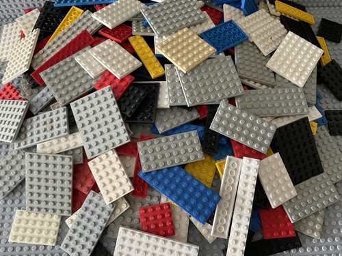Lego 20x platten bunt - 20x, gemischt