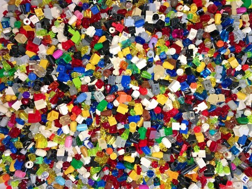 100 lego 1x1 steine platten - 100,