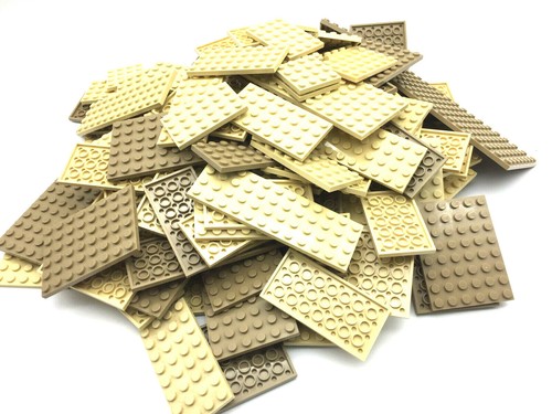 Lego tan basic platten - basic, /
