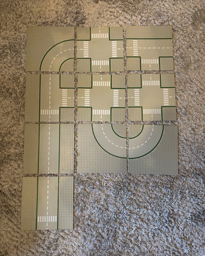 Lego straßenplatten grau - lego,