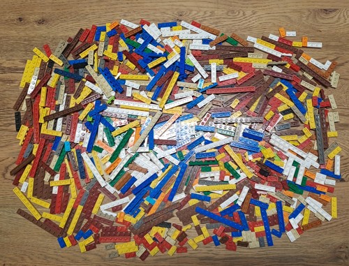 Lego basic platten einreihig - platten,