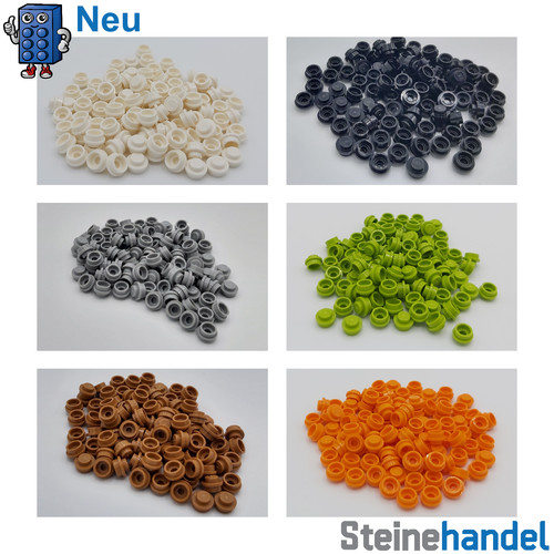 Lego 1x1 rundplatten stud - 1x1,