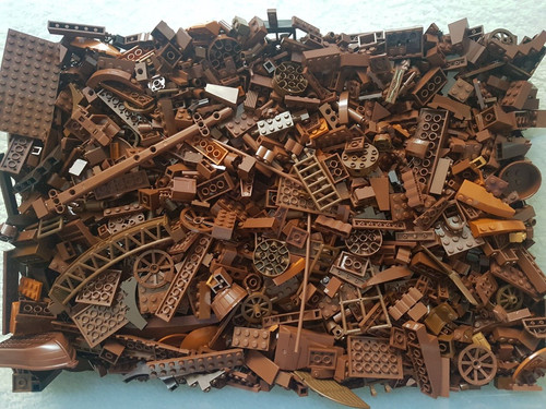Lego braun steine platten - lego, kg