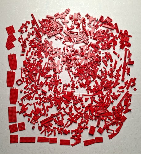 Lego rote bausteine - lego, platten