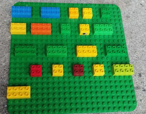 Lego duplo platten mit teile - lego,