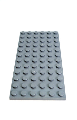 Lego platten 6x12 - , grau