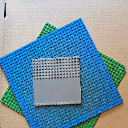 Lego grundplatten blaue - lego,