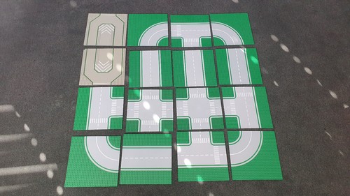 16x lego straßenplatten - lego,