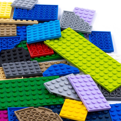 50x lego platten - 50x, set-