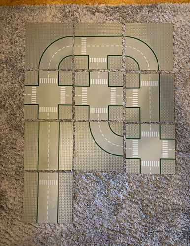 Lego straßenplatten grau - lego,
