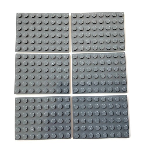 Lego platten 6x8 - 6,