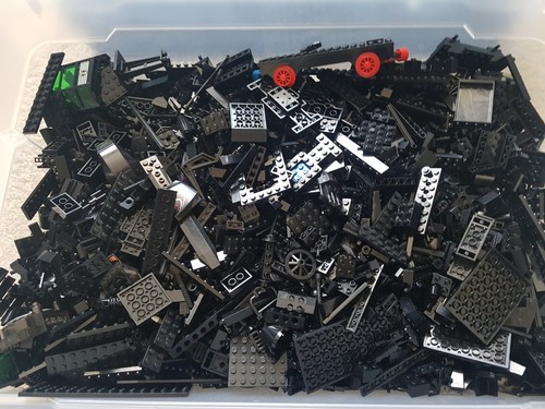Lego schwarz steine - 1,