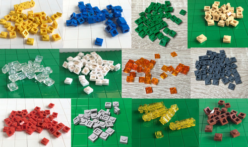 Lego platte 1x1 - lego,