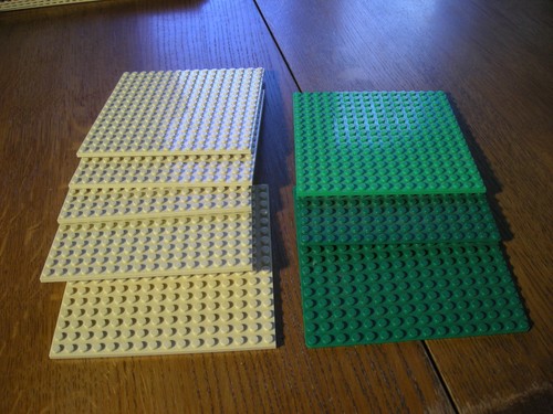 Lego bauplatten platten - 8,