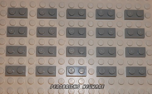 Lego basic platten - platten, 1x2