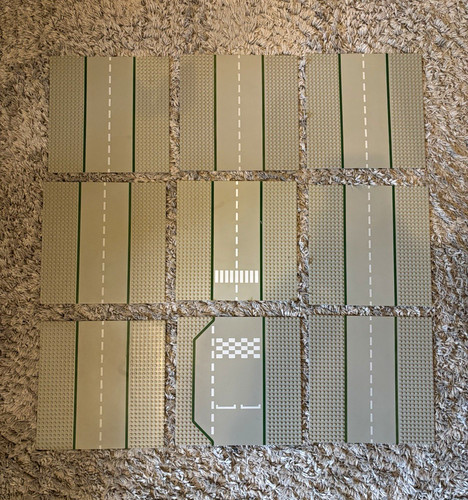 Lego straßenplatten grau - straßenplatten,