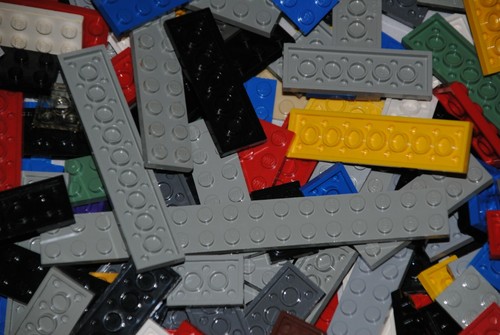 100 lego basic - lego®, platten